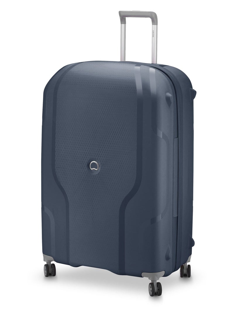 Recycled Clavel 70Cm Expandable 4 Double wheel Check-In Luggage Trolley Blue Jean