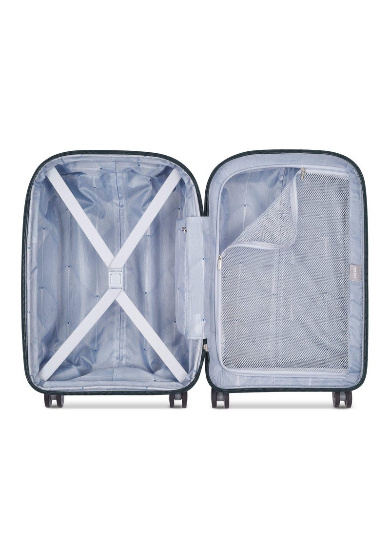 Recycled Clavel 83Cm Expandable 4 Double wheel Check-In Luggage Trolley Blue Jean