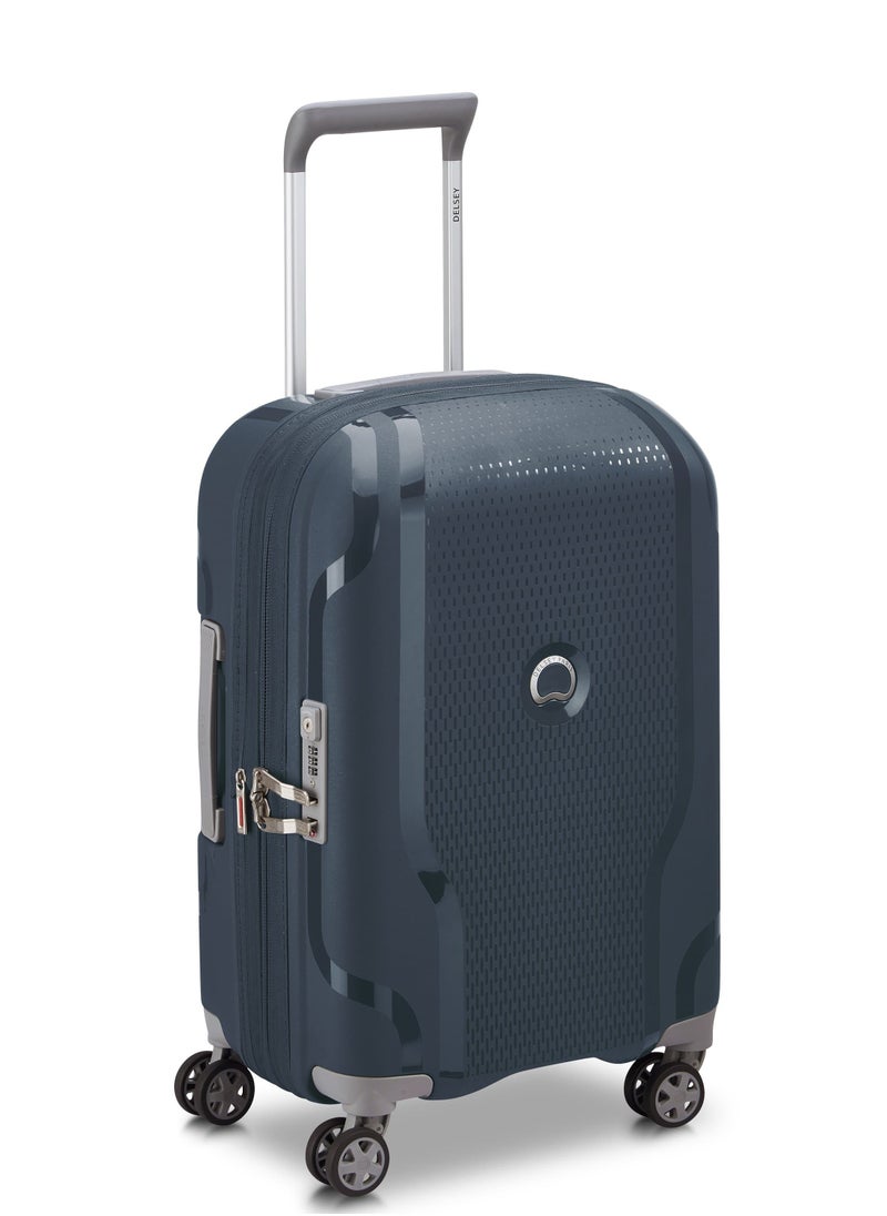 Recycled Clavel 83Cm Expandable 4 Double wheel Check-In Luggage Trolley Blue Jean