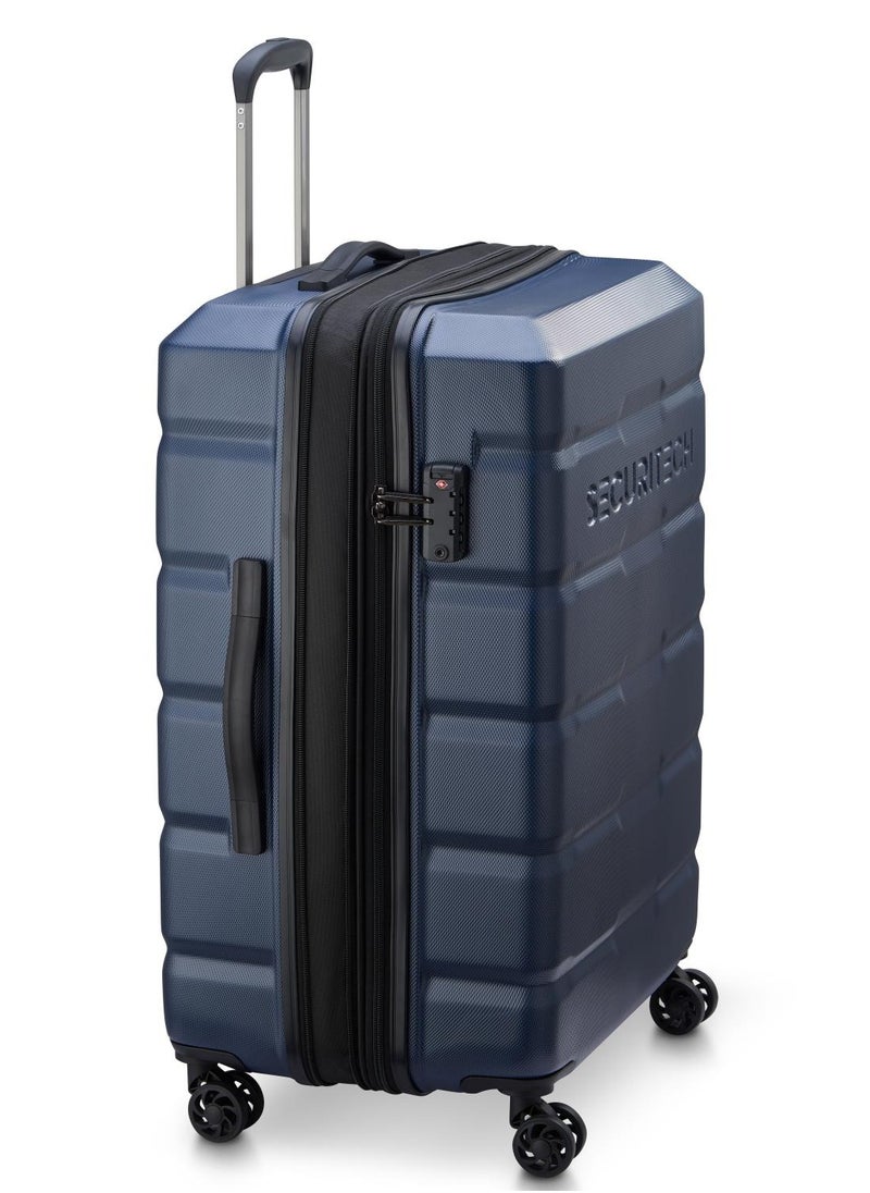 Citadel 70 Cm4Double Wheel Expandable Check-In Luggae Trolley  Blue / Black Zip