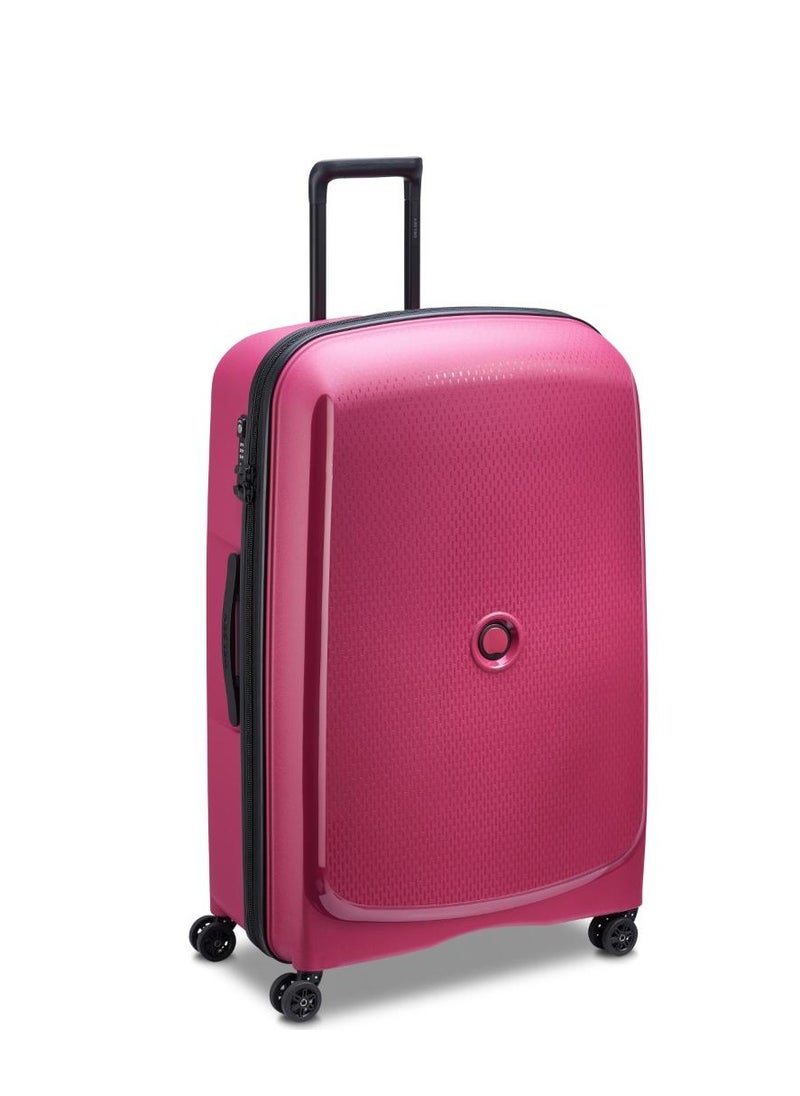 Belmont Plus Non Expandable 83cm Check-In Luggage 4 Double Wheel Trolley Raspberry