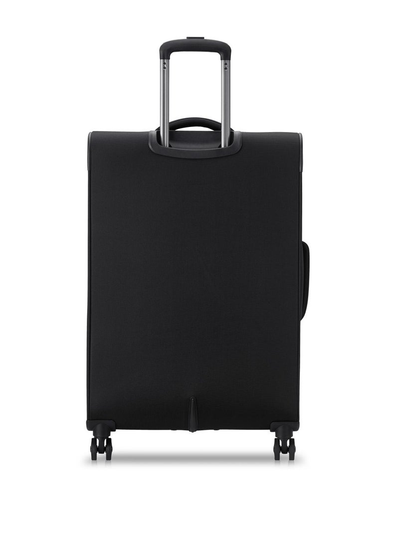 Vanguard 82Cm Expandable 4Double Wheel Check-In Luggage Trolley Black