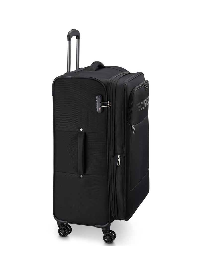 Vanguard 82Cm Expandable 4Double Wheel Check-In Luggage Trolley Black