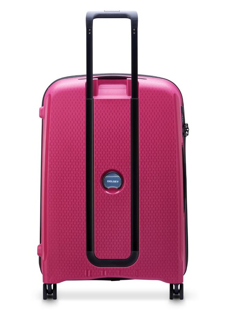 Belmont Plus Non Expandable 71cm Check-In Luggage 4 Double Wheel Trolley Raspberry