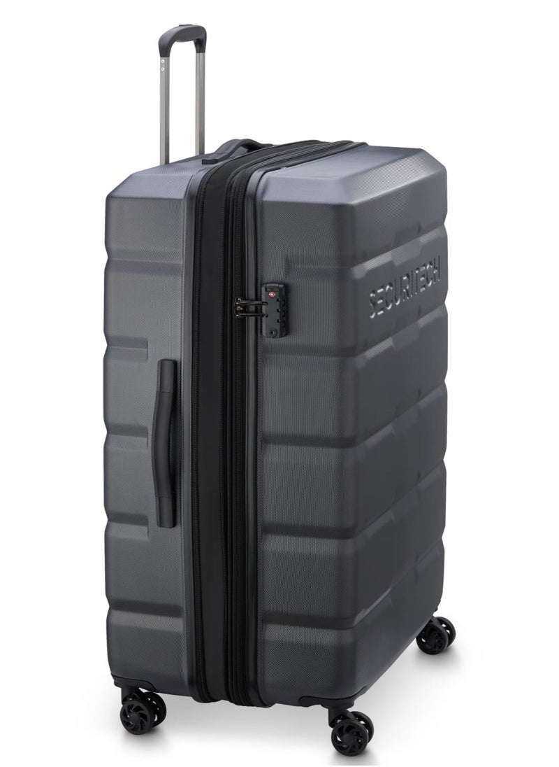 Citadel 82Cm Expandable 4 Double Wheel Check-In Luggage Trolley  Anthracite / Black Zip