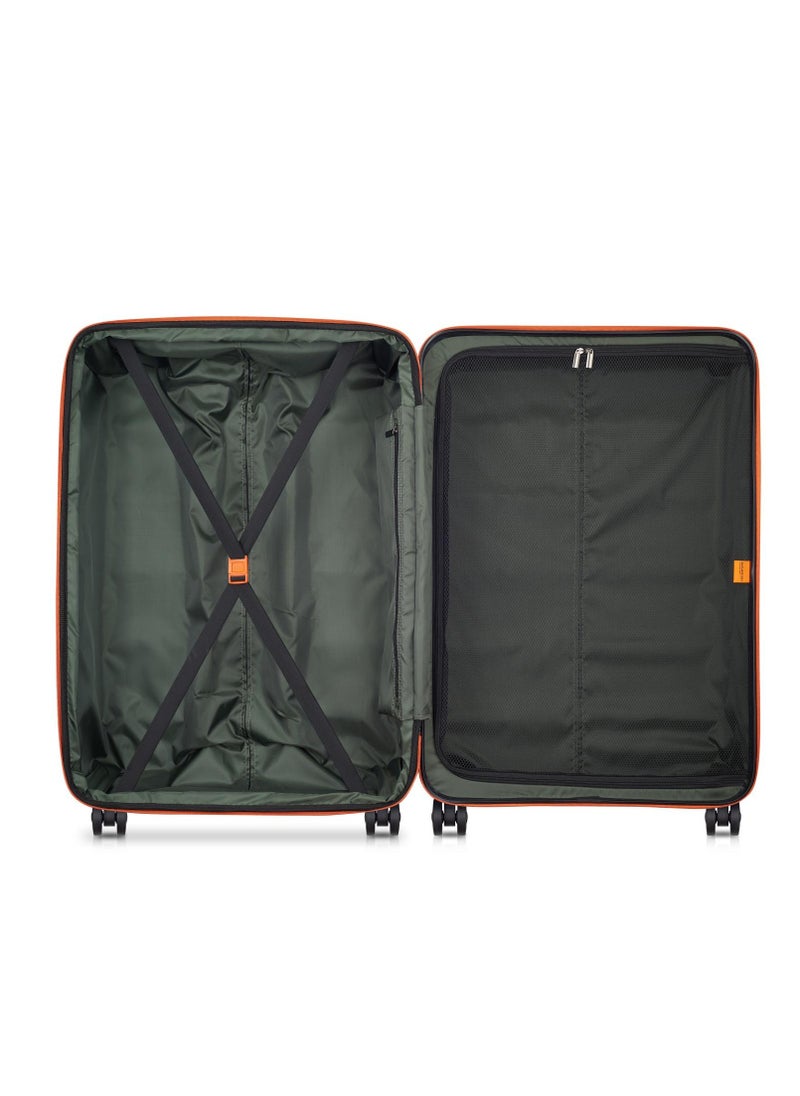 Citadel 82Cm Expandable 4 Double Wheel Check-In Luggage Trolley  Anthracite / Black Zip