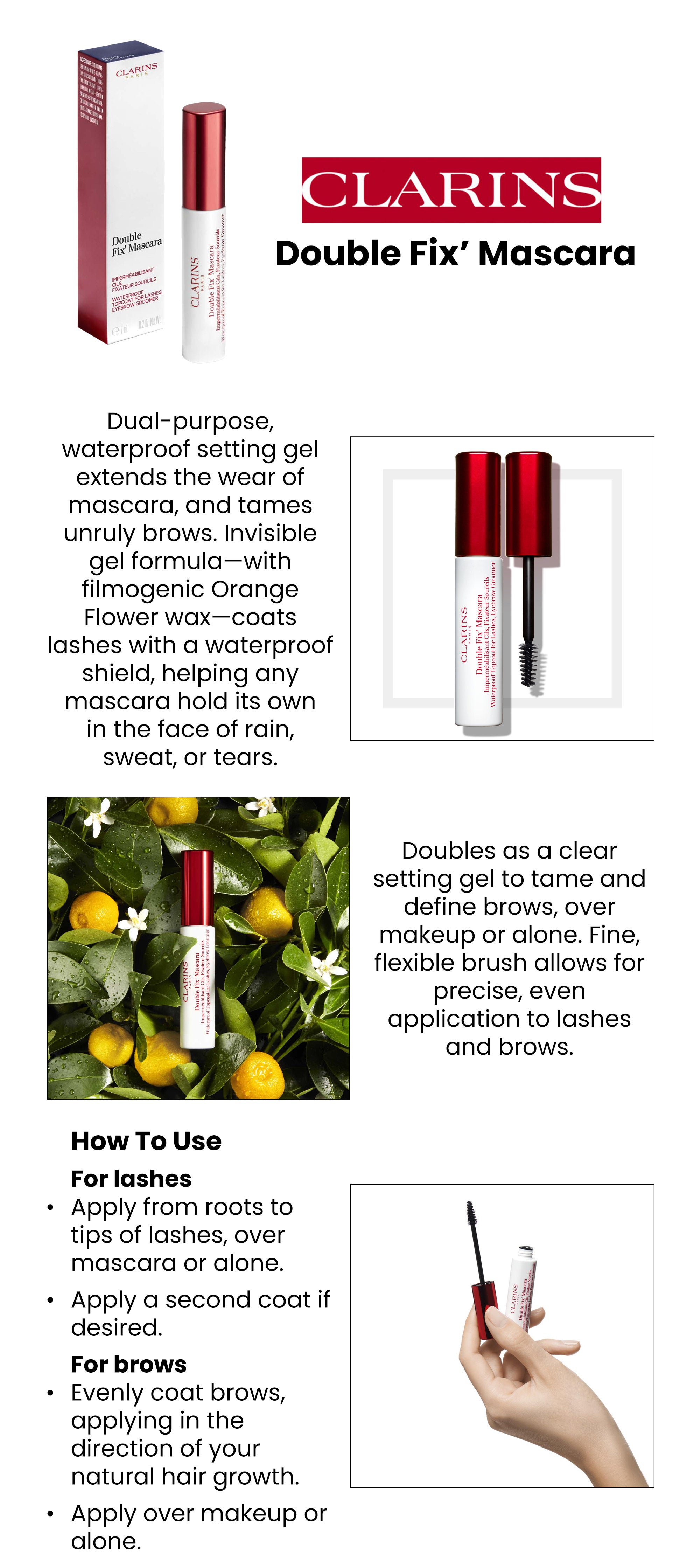 Double Fix Mascara Clear