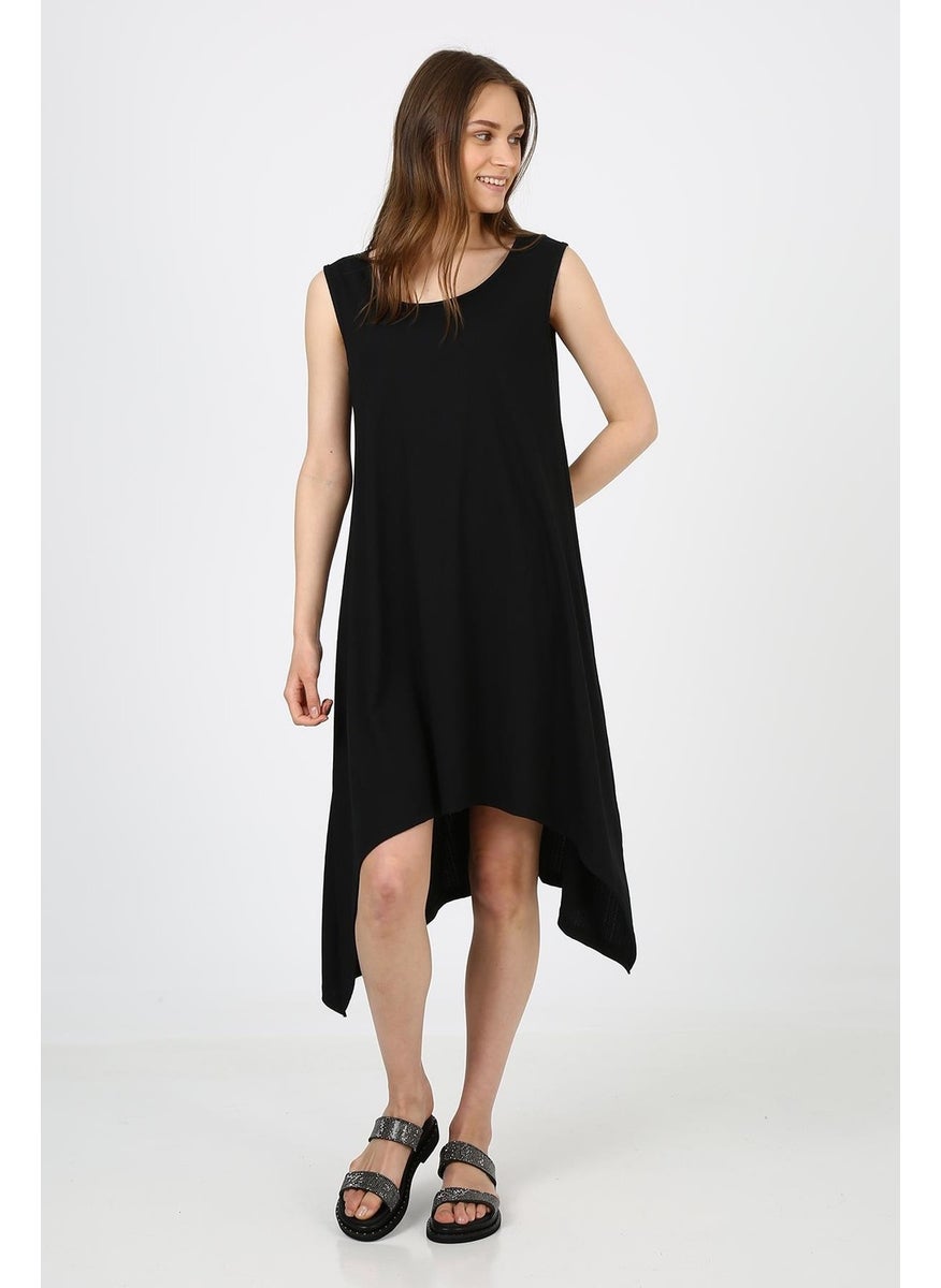 Front Asymmetrical Dress (B21-460)