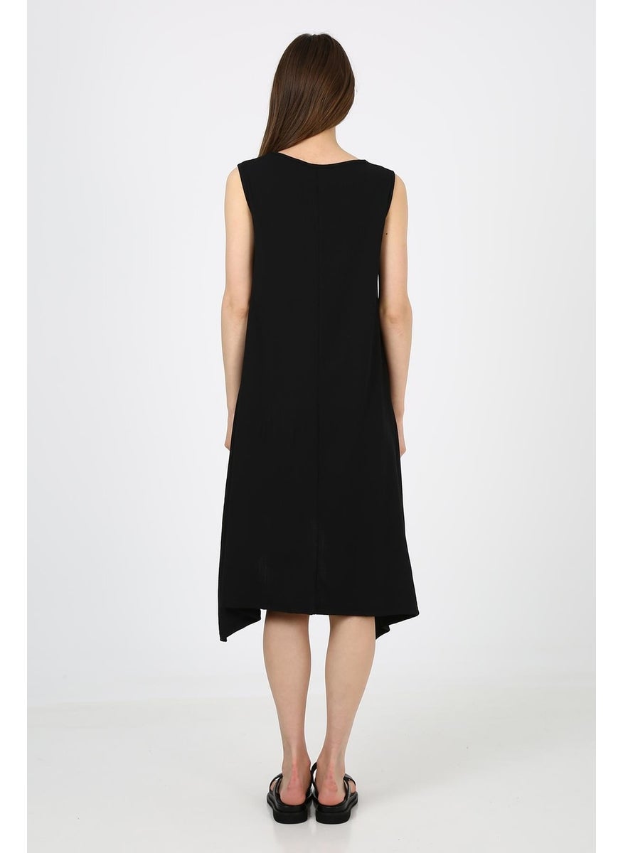 Front Asymmetrical Dress (B21-460)