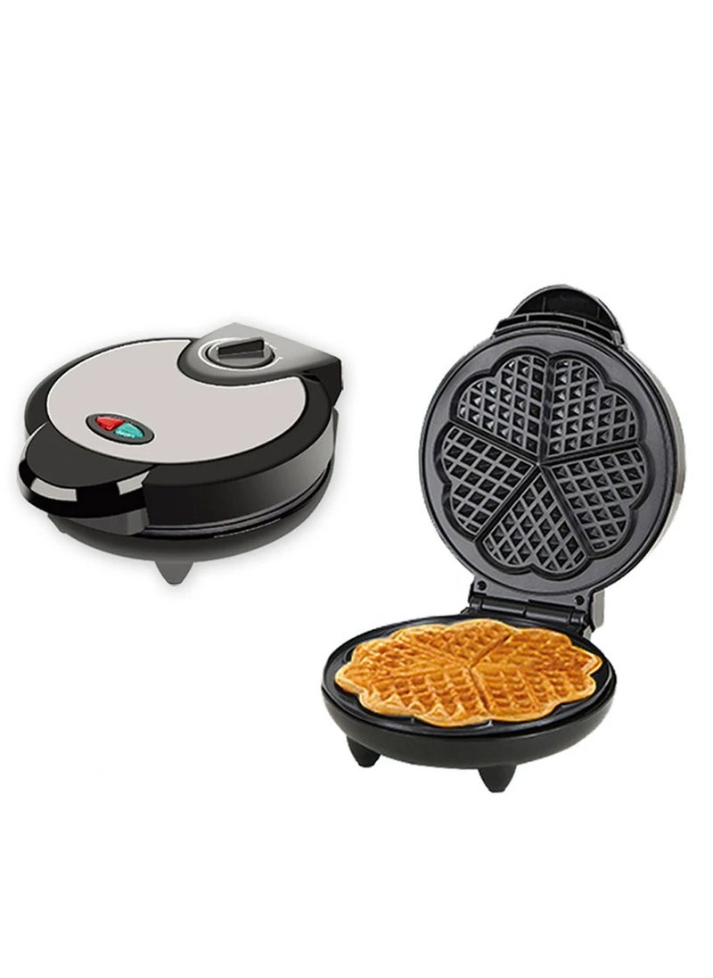 Black Non-Toxic Waffle Maker Health While Enjoying Tasty Waffles Heater-resistant Non-Stick