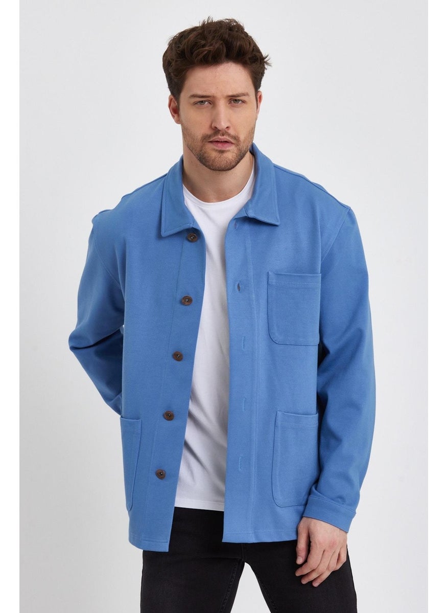 Oversize Jacket with Pockets (UN-744)