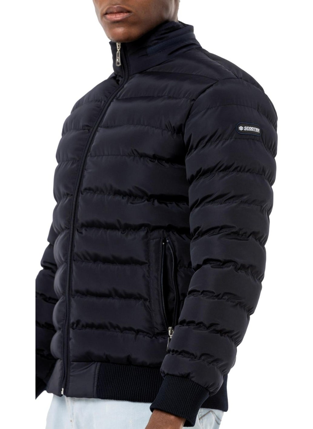 Puffer Coat Comfort Navy Blue Men's Coat M1803TL