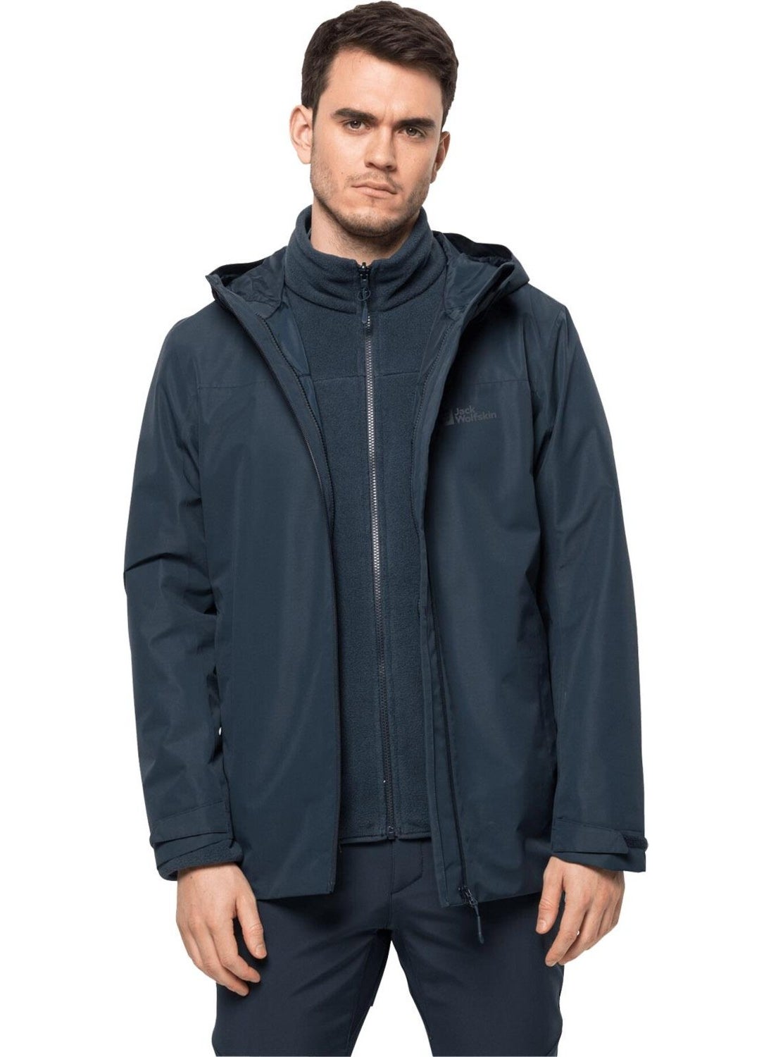 Taubenberg 3 in 1 Navy Blue Men's Outdoor Jacket 1115311-1010