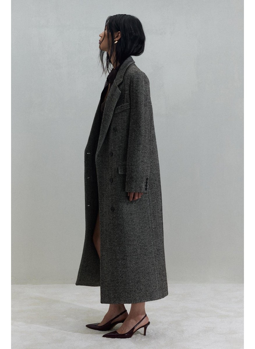 Bitter Brown Adel Maxi Coat