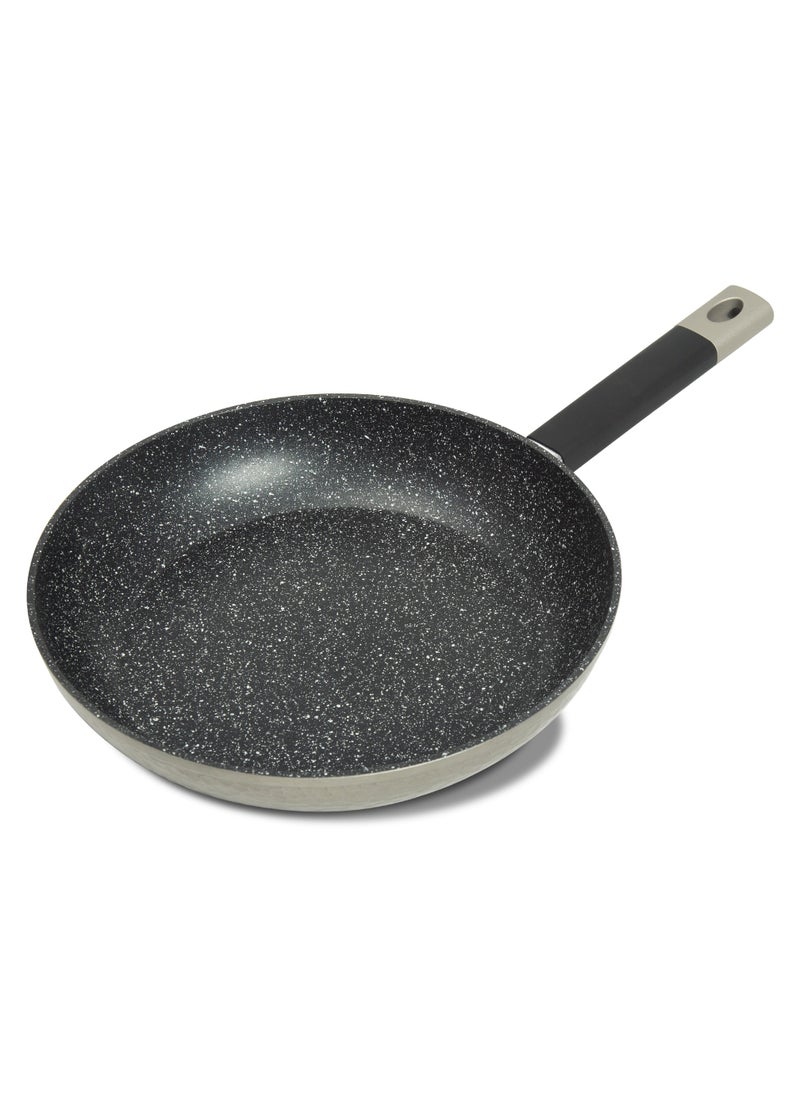 HOMEWAY  Hammered Design Marble Fry Pan 24 cm – Cook with Style and Ease