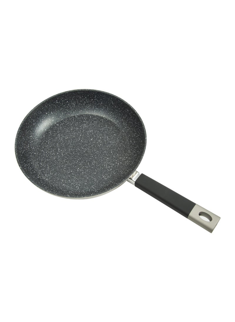 HOMEWAY  Hammered Design Marble Fry Pan 24 cm – Cook with Style and Ease