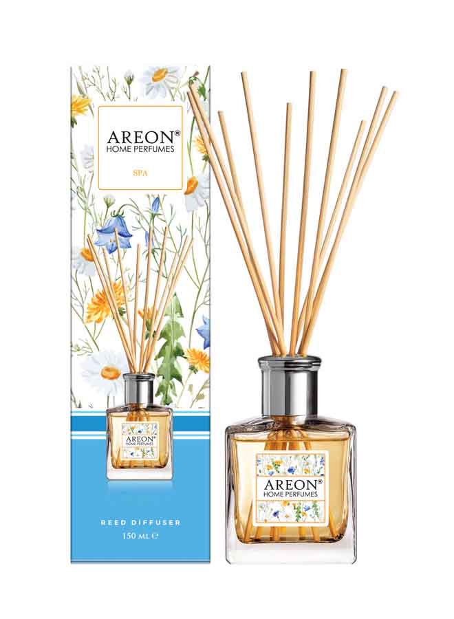 Reed Diffuser With Incense Sticks Spa Blue 150ml