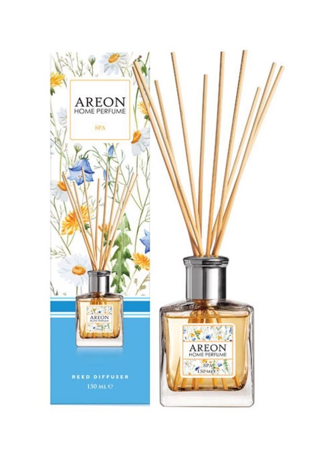 Reed Diffuser With Incense Sticks Spa Blue 150ml