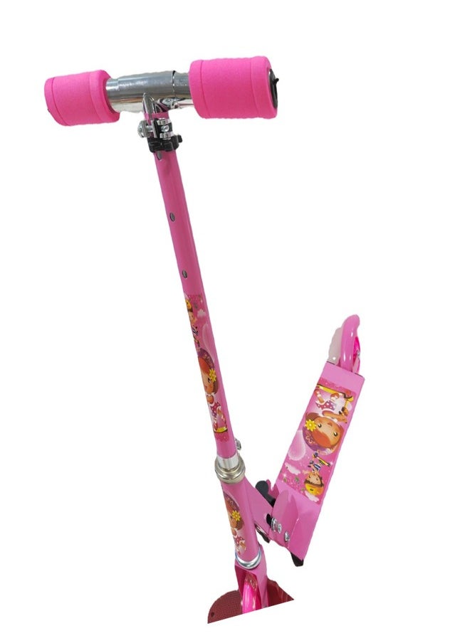 Foldable Kids Kick Scooter with Adjustable Handlebar