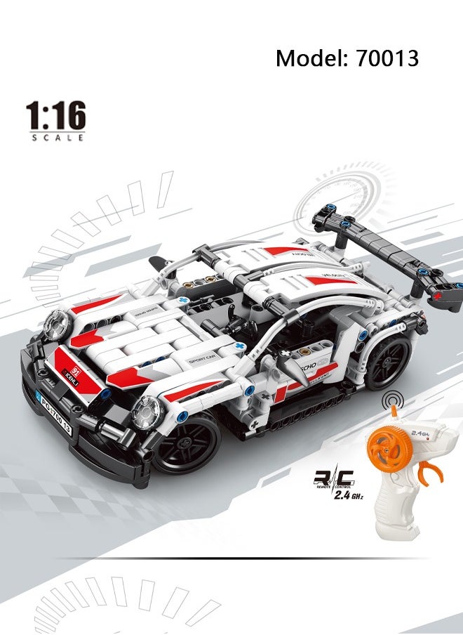 1:16 Sports Car Building Blocks Set , Gift Toy for Boys and Girls 6+ Years Old, Kids Learning and Education