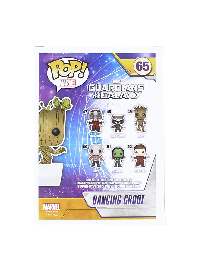 Guardians Of The Galaxy Dancing Groot Stylised Collectible Action Figure 8.89x8.89x9.53cm