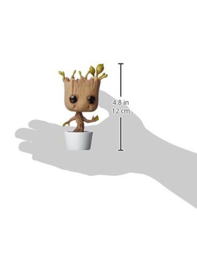 Guardians Of The Galaxy Dancing Groot Stylised Collectible Action Figure 8.89x8.89x9.53cm