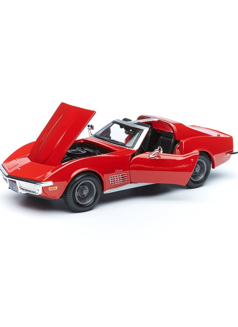 1970 Corvette 1:24 Diecast Model ( Colors May Vary)