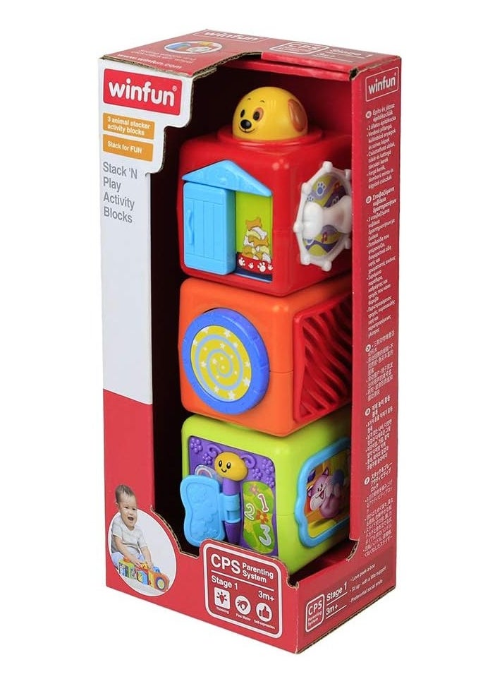 Winfun Stack ’N Play Activity Blocks