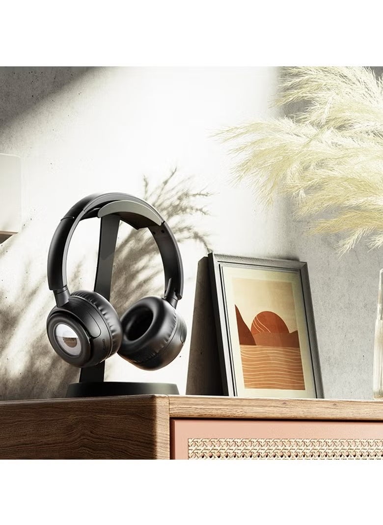EP06 Children Over-Ear Bluetooth Wireless Stereo Music Headphone (Black)