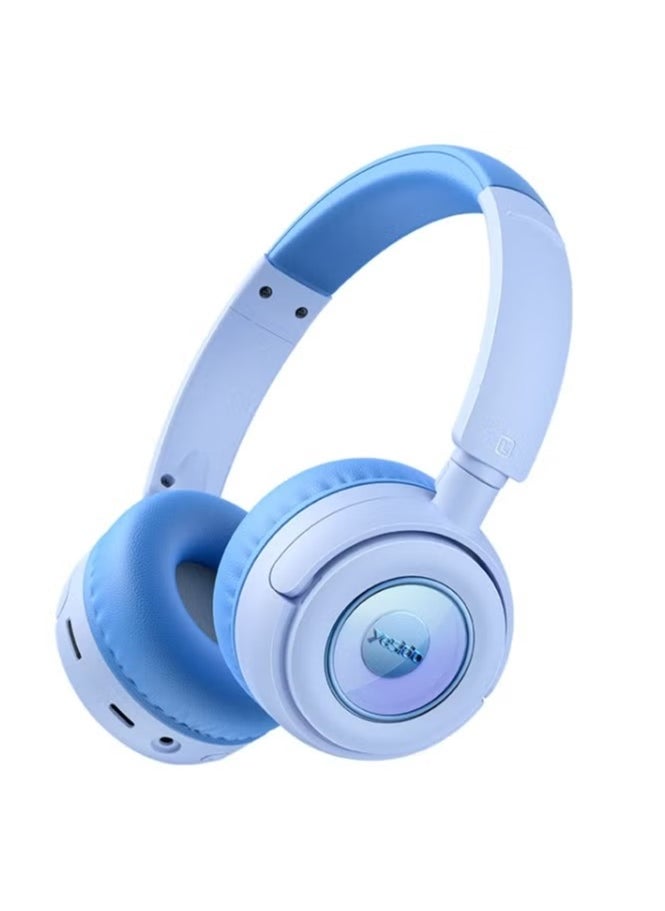 EP06 Children Over-Ear Bluetooth Wireless Stereo Music Headphone (sky blue)