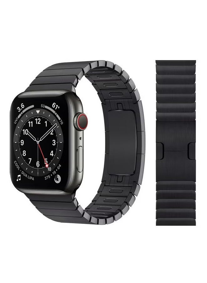 Stainless Steel Replacement Band for Apple Watch Black