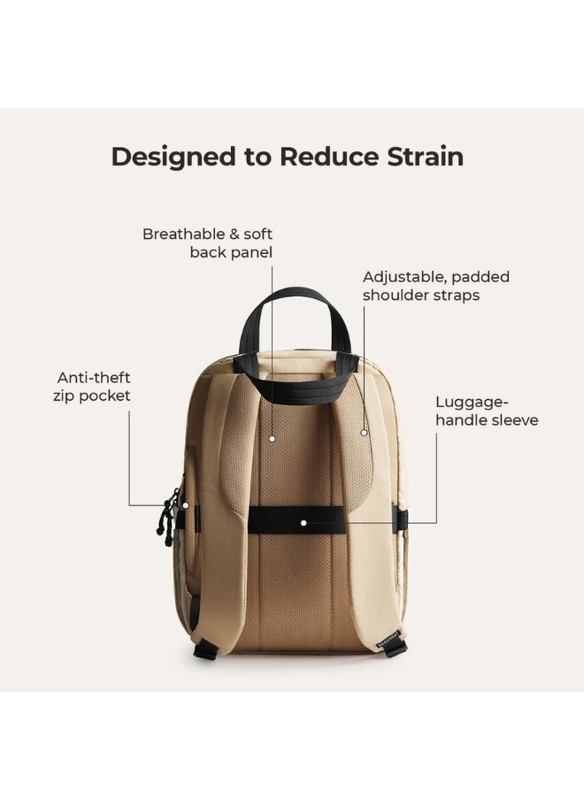 BAGSMART Grullo Vega 23L Featherlight 15.6 Inch Laptop Backpack