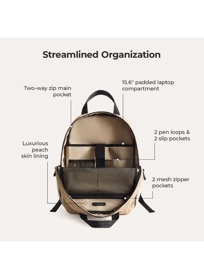 BAGSMART Grullo Vega 23L Featherlight 15.6 Inch Laptop Backpack