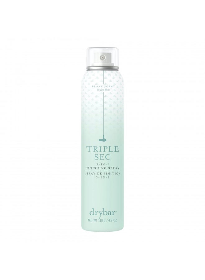 Drybar Triple Sec 3-in-1 Finishing Spray, Blanc Scent | Instant Volume and Texture Refresher (4.2 oz)