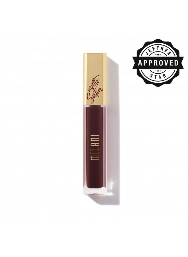 Milani Amore Satin Matte Lip Crème - Cashmere (0.22 Fl. Oz.) Cruelty-Free Nourishing Lip Gloss with a Soft, Full Matte Finish