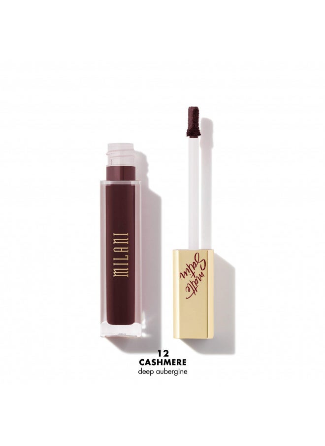 Milani Amore Satin Matte Lip Crème - Cashmere (0.22 Fl. Oz.) Cruelty-Free Nourishing Lip Gloss with a Soft, Full Matte Finish