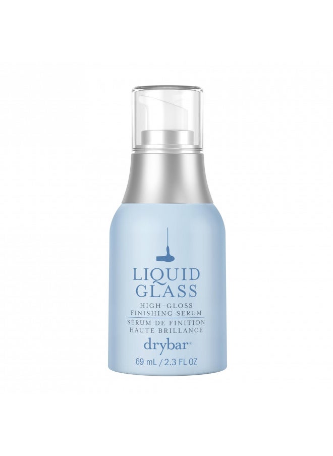 Drybar Liquid Glass High-Gloss Finishing Serum | Use Post-Blowout to Reduces Frizz, Tames Flyaways, and Provides Weightless Hydration to Hair while Adding Shine, Vegan & Cruelty-Free