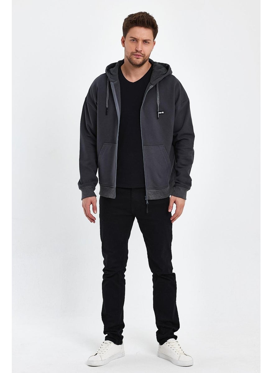 Alexandergardı Zippered Hoodie Sweatshirt (UN-501403)