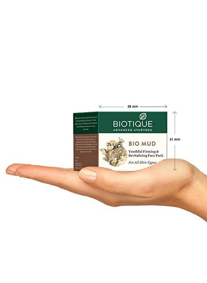 Bio Mud Youthful Firming & Revitalizing Face Pack 75 Gm I For All Skin Type I For Firming And Revitalizing Skin I Reduces Fine Lines And Wrinkles.