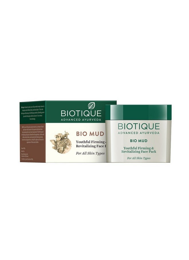 Bio Mud Youthful Firming & Revitalizing Face Pack 75 Gm I For All Skin Type I For Firming And Revitalizing Skin I Reduces Fine Lines And Wrinkles.