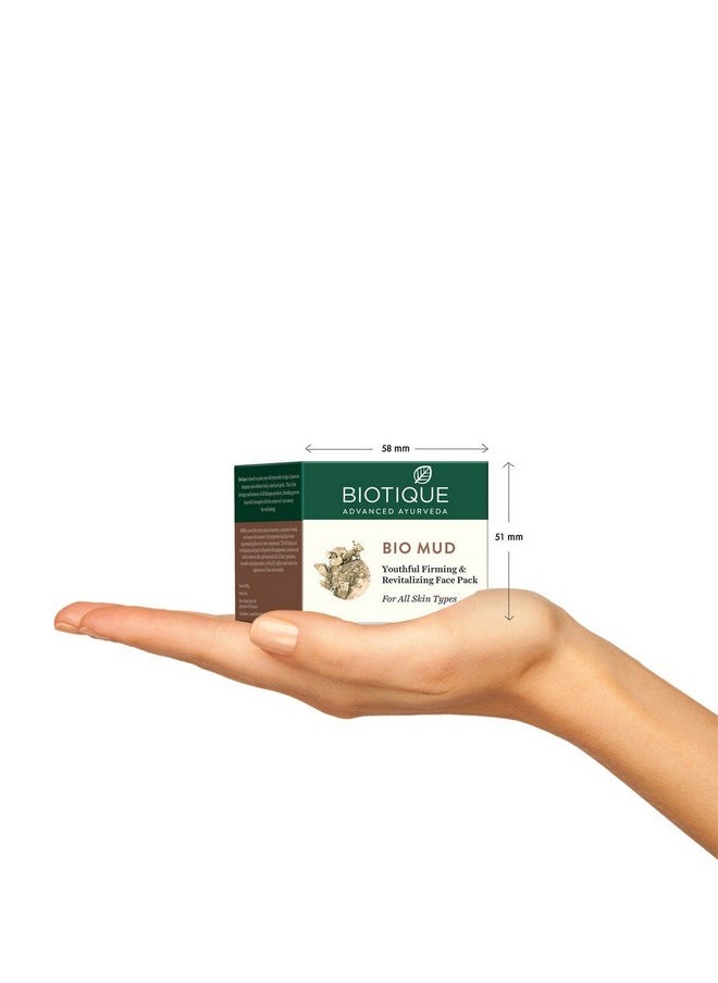 Bio Mud Youthful Firming & Revitalizing Face Pack 75 Gm I For All Skin Type I For Firming And Revitalizing Skin I Reduces Fine Lines And Wrinkles.