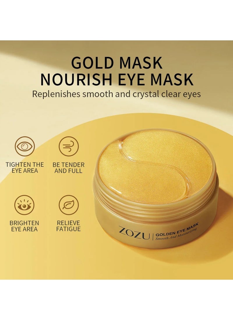 Avocado Golden Collagen Eye Mask Anti Dark Circles Eye Bags Moisturizing Firming Eye Patches Skin Care Products