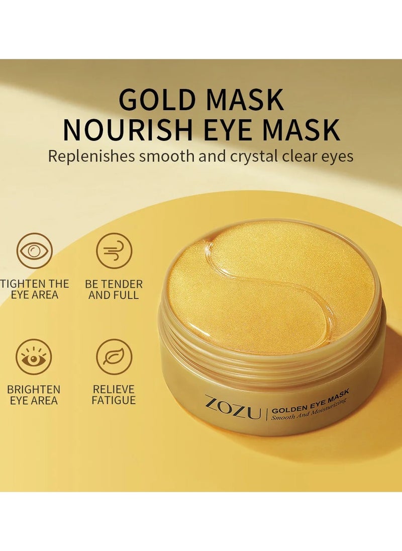 Avocado Golden Collagen Eye Mask Anti Dark Circles Eye Bags Moisturizing Firming Eye Patches Skin Care Products