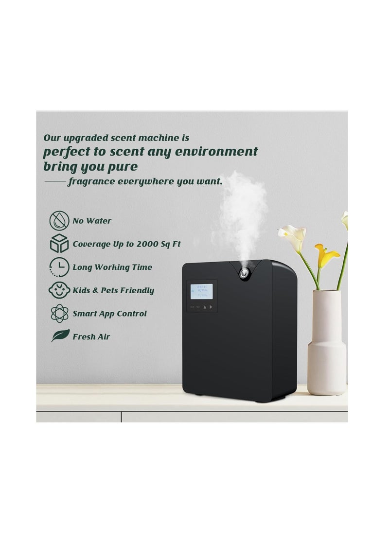 Aroma Oil Diffuser, Aromatherapy Machine, Automatic Incense Sprayer, Fragrance Diffuser, Bluetooth Control Essential Oil Machine, Medium Size Diffuser 300ml