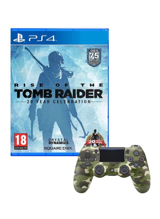 Rise Of The Tomb Raider 20 Year Celebration With Controller (Intl Version) - adventure - playstation_4_ps4