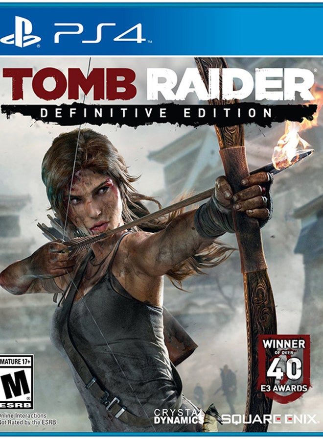 Tomb Raider Definitive Edition (Intl Version) With Controller - playstation_4_ps4