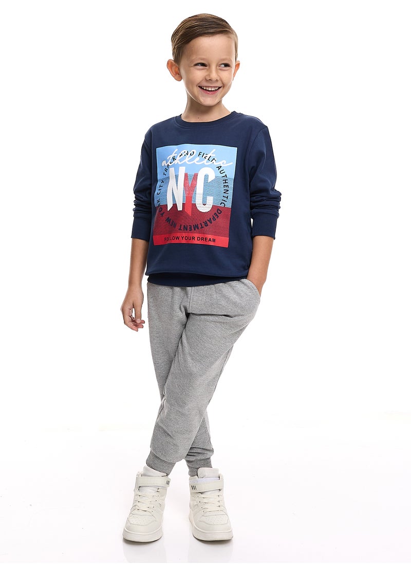 Boys' Sweatshirt  (2 - 8yrs) Navy