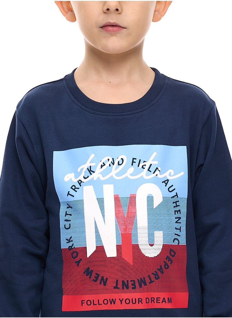 Boys' Sweatshirt  (2 - 8yrs) Navy