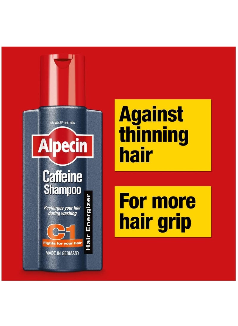 Pack Of 2 Hair Loss Caffeine Shampoo 2 x 250ml