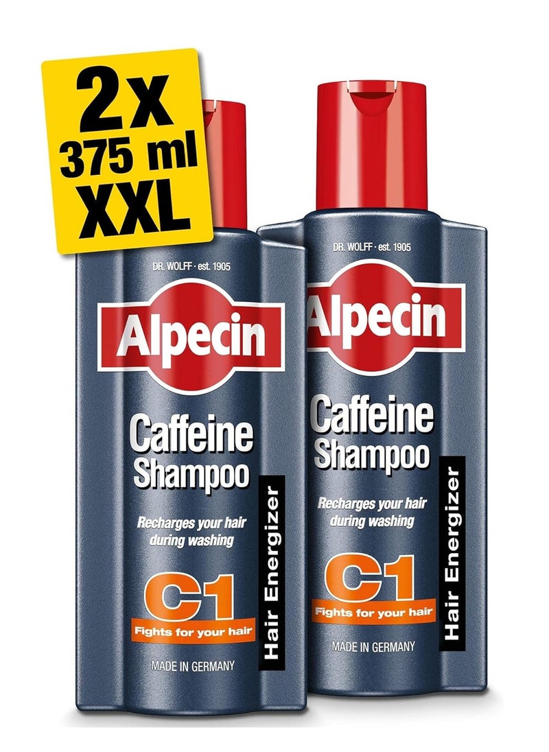 Pack Of 2 Hair Loss Caffeine Shampoo 2 x 250ml